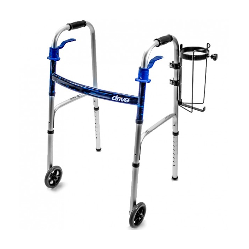 Portable Metal Oxygen Tank Holder For Walker